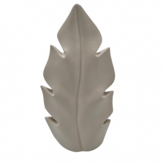 Jarrón Decorativo De 50 CM , Color Blanco Roto ITEM.