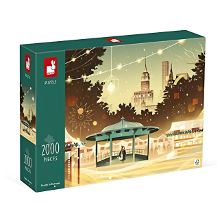 Puzzle 'Una Noche en Nueva York' 2000 Piezas JANOD J02519