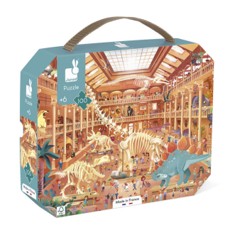 Puzzle del Museo de Historia Natural 100 piezas JANOD J02606