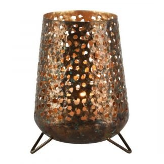 Candelabro con Soporte Dorado. PTM Ref. A218201