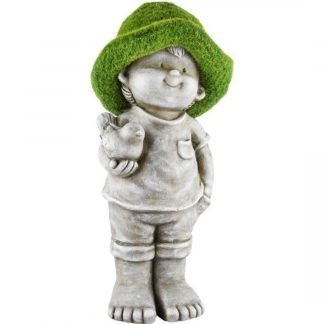 Figura Jardín Muchacho Sombrero. PTM Ref. A220779
