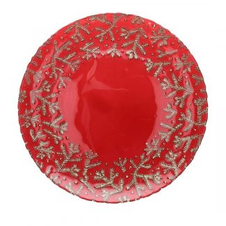 Fuente Redonda Cristal Rojo. PTM Ref.TOG257