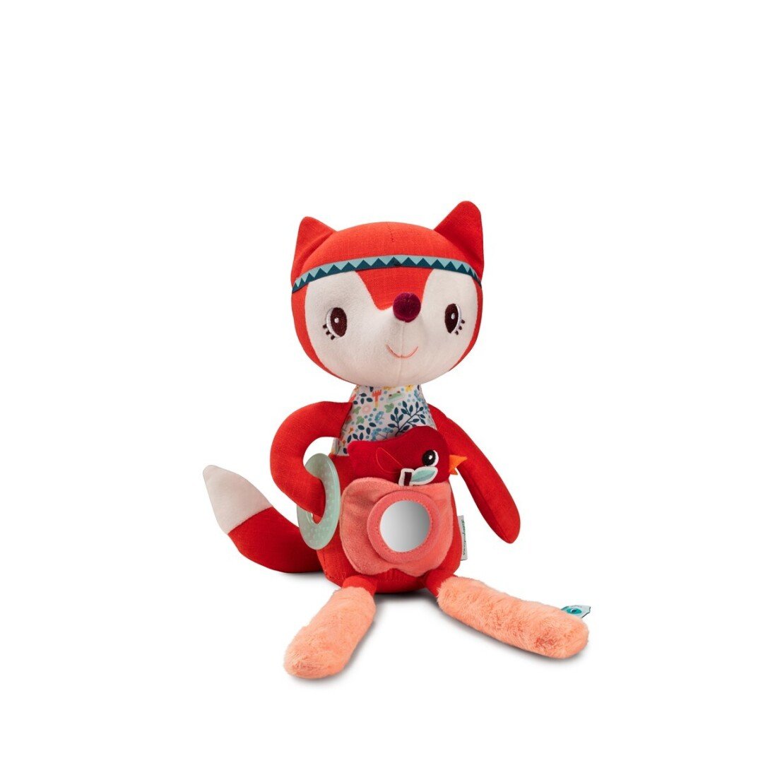 Lilliputiens Stoffbuchstabe 'A' Mit Fuchs Alice – Waschbar, Aus Polyester-Baumwolle, Zur Dekoration
