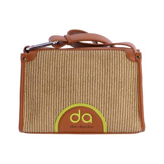 Bolso Bandolera Natural/Verde Don Algodón 7814013
