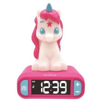 Despertador Digital Unicornio 800RLUNI LEXIBOOK