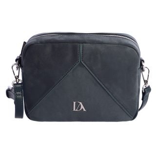 Bolso Bandolera Ante Azul D. Algodón 7802017