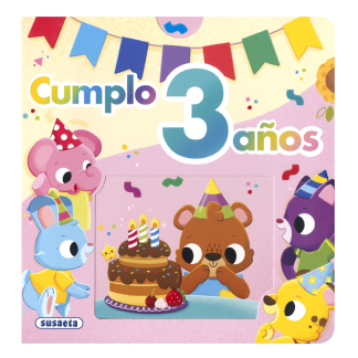 Cuento Infantil Cumplo 3 Años S5229003 Susaeta Ediciones