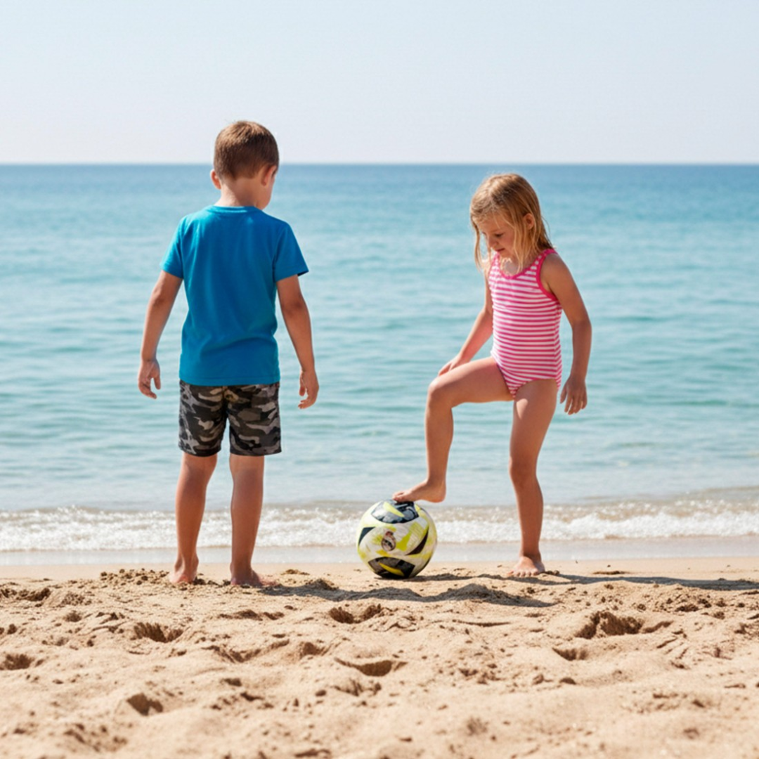 Balón Fútbol Playa Real Madrid 77866 Color Baby - Imagen 3