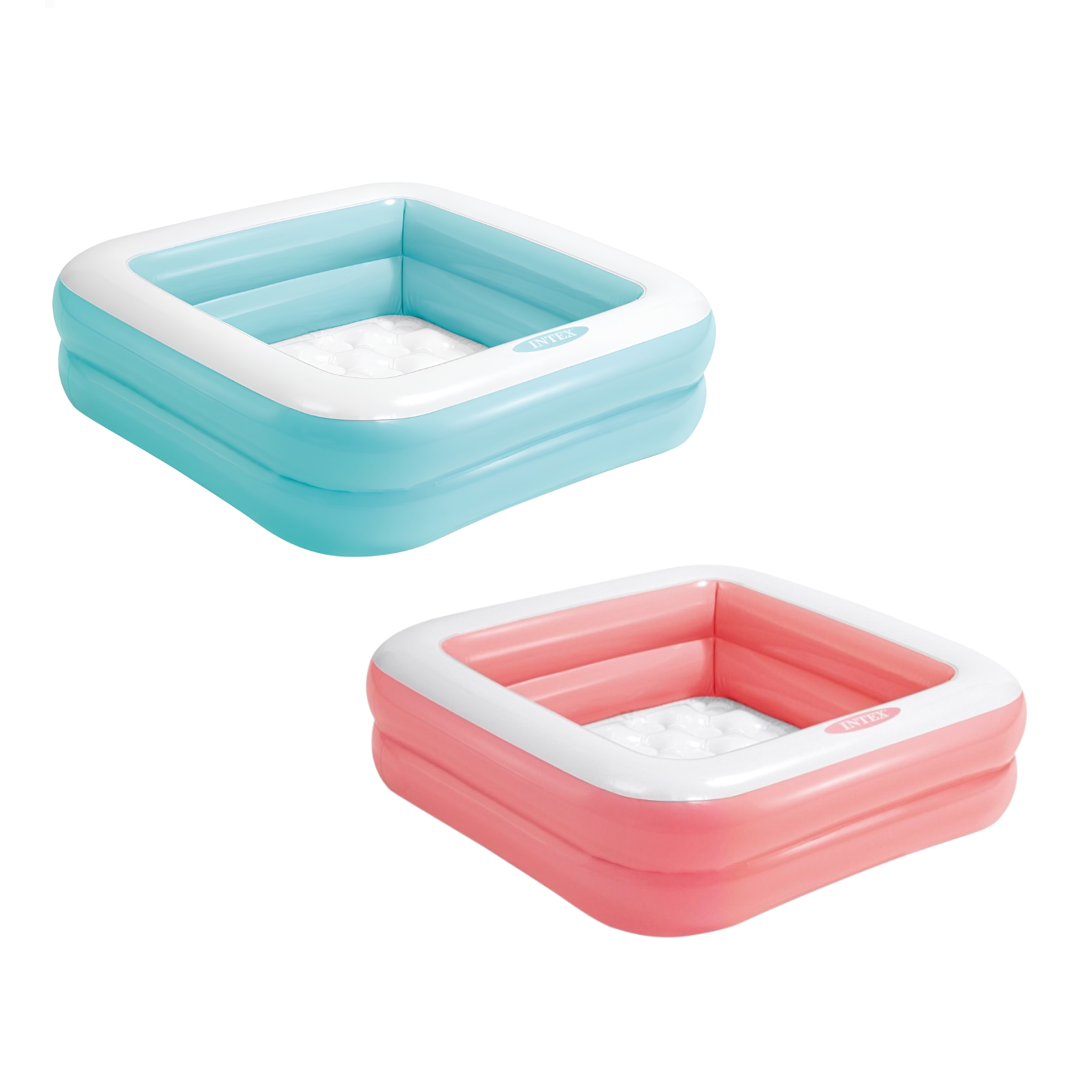 Piscina Bebé Hinchable Cuadrada 85x85x23cm 57101/57100 INTEX