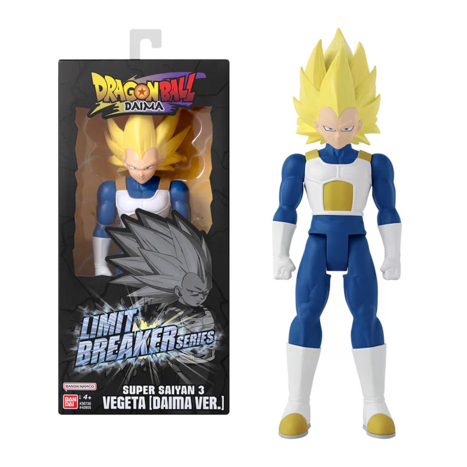 Figura Vegeta Daima Limit Breaker SS3 30cm Dragon Ball 40905 Bandai